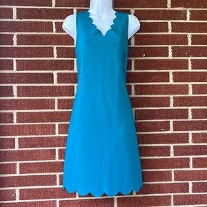 Comfortable Nine West Scalloped Dress